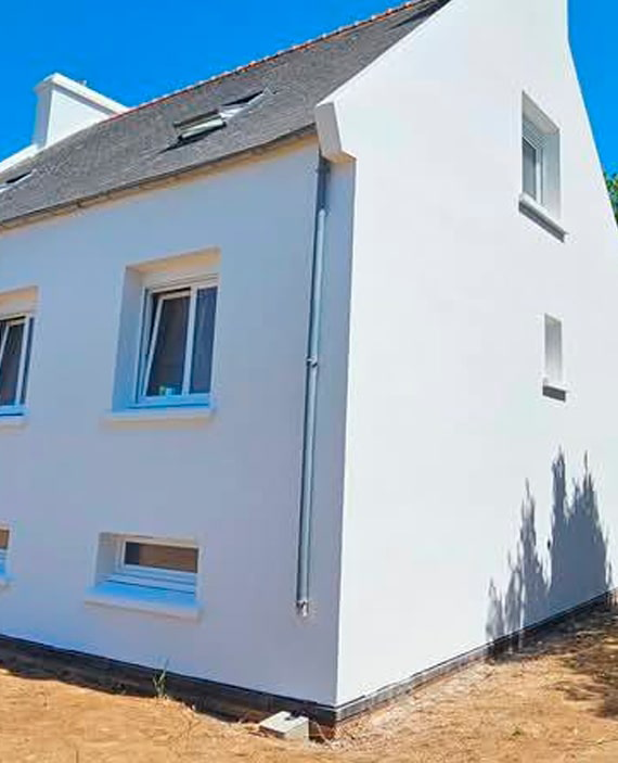 ravalement de façade à Plabennec 