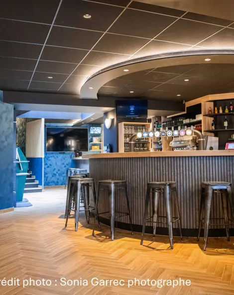 Restauration du Bar tabac Le Score à Brest en partenariat avec E.D Décoration d’intérieur